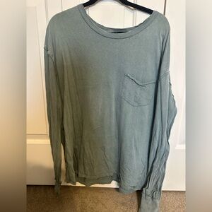Free People Long Sleeve Relaxed Shirt